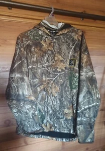 NEW W/TAGS MEN'S 2XL REALTREE® EDGE TECH HOODIE W/SCENT CONTROL & NECK GAITER  - Picture 1 of 17