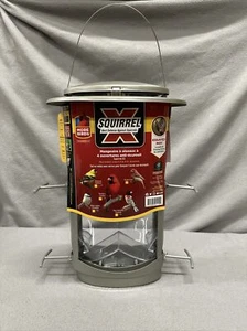 MORE BIRDS X-1 Squirrel Resistant Bird Feeder Holds 4 lbs of Seed Locking Roof - Picture 1 of 11