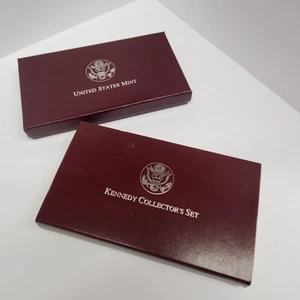Juego de 2 monedas Kennedy Collectors 1998. **SIN MONEDAS** Solo embalaje. - Imagen 1 de 4