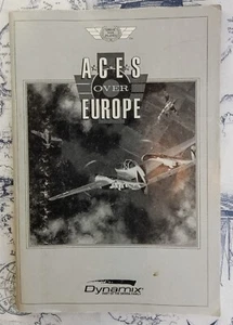 Aces Over Europe 1992 PC/Mac - Instruction Manual & Installation Card Only - Bild 1 von 4