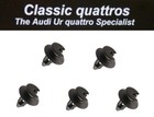 5 x DOOR CARD FIXINGS VW CADDY-CORRADO-GOLF-JETTA-PASSAT-POLO-SCIROCCO-LT