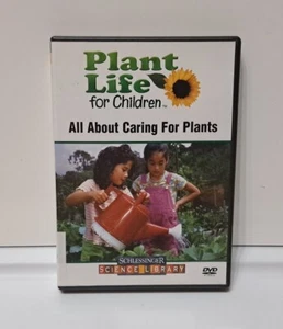 Plant Life For Children All About Caring for Plants DVD Schlessinger Home School - Picture 1 of 4