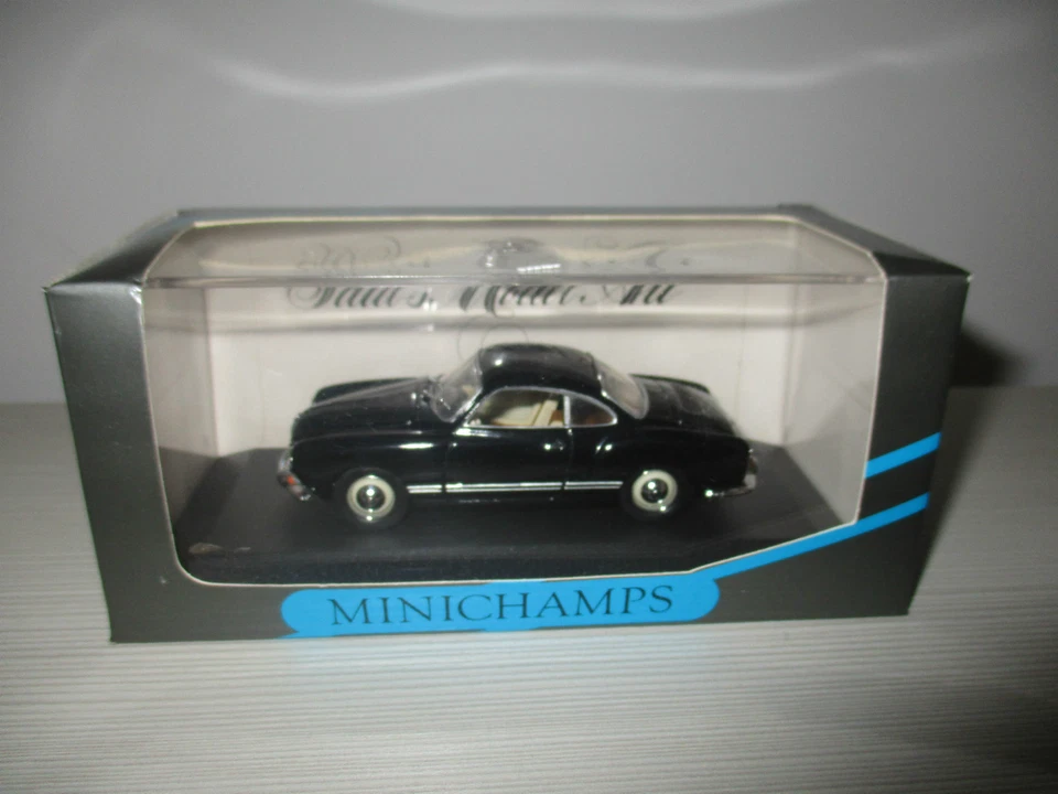 KARMANN GHIA COUPE' NERO REF.5000 MINICHAMPS SCALA 1/43 - Immagine 1 di 1