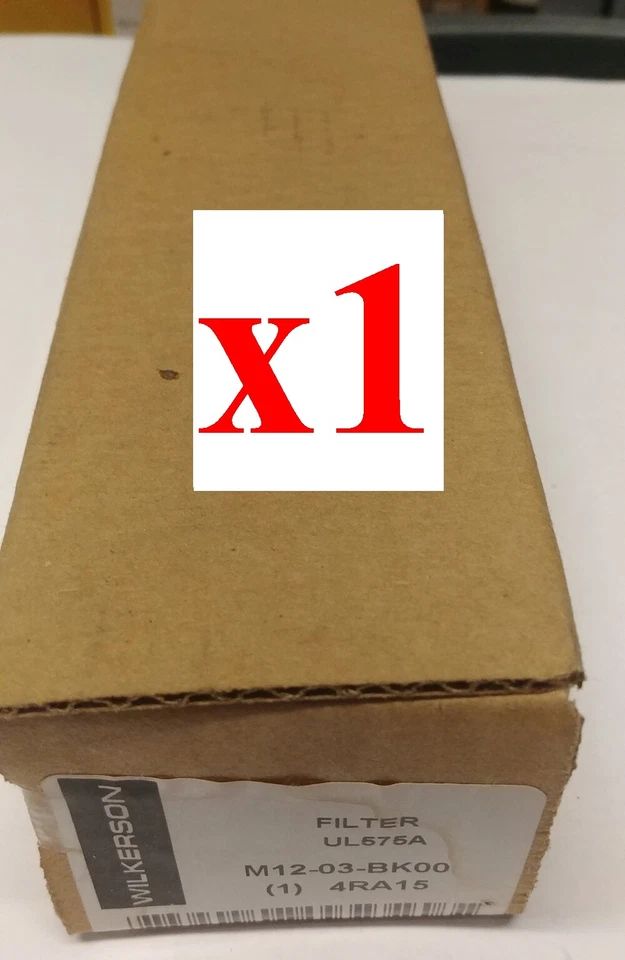 NEW WILKERSON M12-03-BK00 Coalescing Filter, 3/8" 4RA15, M12 - Image 1 of 1