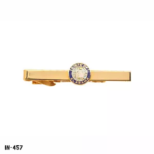 State of Alabama Seal Gold Tone Tie Bar ~ Clip ~ Tie Clasp ~ Gemsco USA ~ NEW - Picture 1 of 1