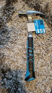 Ox Tools Steel 20 oz Straight Claw Rip Hammer Smooth P082920 - Picture 1 of 3