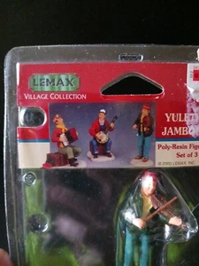 ⭐️ Retired Lemax 2000 Yuletide Jamboree Set 3 Village Collection 02412 (A10 - Bild 1 von 8