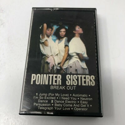 Cassette Pointer Sisters Break Out Excellent, TESTED - Image 1 of 4