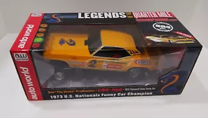 Auto World CAREFREE GUM Cuda 1973 INDY WINNER Don Prudhomme Legends 1/4 Mile1/18 - Picture 1 of 7