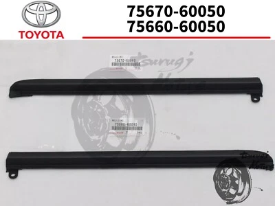 Moldagem de cinto traseiro Toyota Land Cruiser Prado Lexus GX470 2003-09 fabricante de equipamento original Bl - Imagem 1 de 4