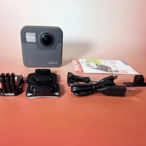 GoPro Fusion 360 Digital VR Waterproof Camera Spherical 5.2K HD Video Camcorder - Picture 1 of 6