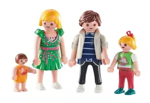 Playmobil Plus Familie Hauser 6530 Spielzeug 4 Figuren City Life NEU - Bild 1 von 1