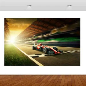Pegatina de pared mural 3d coche deportivo de carreras Mercedes Fórmula Uno póster calcomanía P56 - Imagen 1 de 1