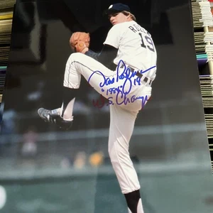 Dave Rozema Detroit Tigers Signed Autographed 8x10 Photo W Inscription A - Picture 1 of 2
