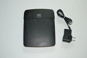 Cisco Linksys E1200 4-Port Gigabit Ethernet Dual-Band Wireless Router+Adapter - Picture 1 of 2