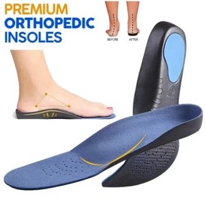 Orthotics Arch Pain Relief Support Shoes Insoles Cushion Foot Protective Insoles - Picture 1 of 14