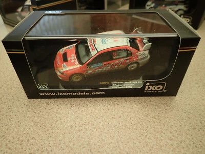 Ixo RAM319 1:43 Mitsubishi Lancer Evo IX #33 Rally Sweden 2008 Untouched - Image 1 of 4