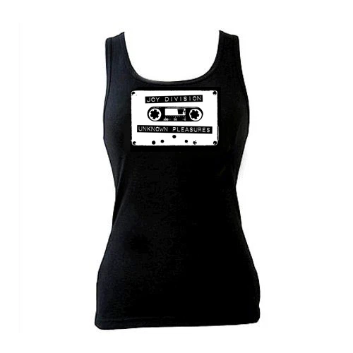 Camiseta sin mangas Joy Division Tape negra S - 2XL placeres desconocidos post punk retro sexy Foto 1 de 1