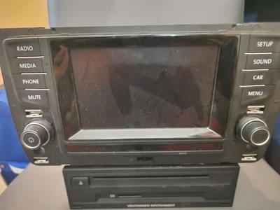 5G0919605 AUTORADIO STEREO LETTORE VOLKSWAGEN GOLF 7 COMPLETO DI UNITA  - Immagine 1 di 2