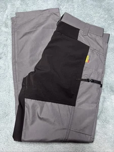 Blaklader Workwear Cargo Pants Men’s 30x30 Gray Black Pockets Stretch Hiking - Picture 1 of 13