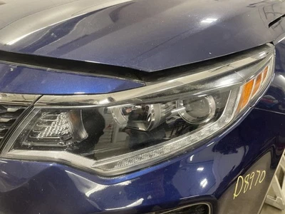 Conjunto de faros izquierdos usados se adapta a: Kia Optima 2018 construido en EE. UU. VIN 5 primer dígito halo Foto 1 de 4