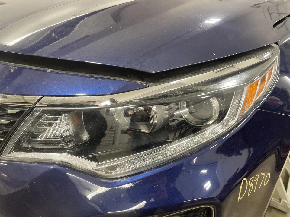 Conjunto de faros izquierdos usados se adapta a: Kia Optima 2018 construido en EE. UU. VIN 5 primer dígito halo Foto 1 de 4