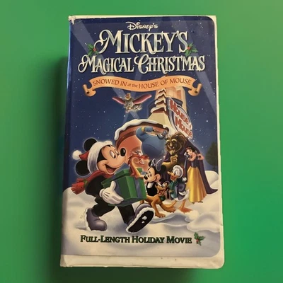Mickey’s Magical Christmas: Snowed In At The House Of Mouse (VHS 2001 Clamshell) Foto 1 de 4