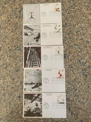 Stamps  US First Day Cover, 199, Scott#3198-3202, Alexander Calder,  See Picture - Image 1 of 2