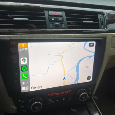 4+64G Para BMW Serie 3 E90 E91 E92 E93 2006-11 Android Carplay Radio Coche Navegación por Satélite Foto 1 de 4