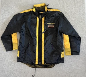 Giacca a vento da competizione Nautica uomo XL nero giallo vela colorblock - Foto 1 di 13