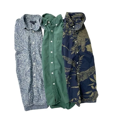 J Crew Lot of 3 Shirts Short Sleeve Button Down Bundle Summer Men's size Small - Image 1 of 4