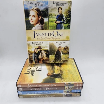 Janette Oke: The Love Comes Softly Series 4 DVD Movies Boxed Set Foto 1 de 4