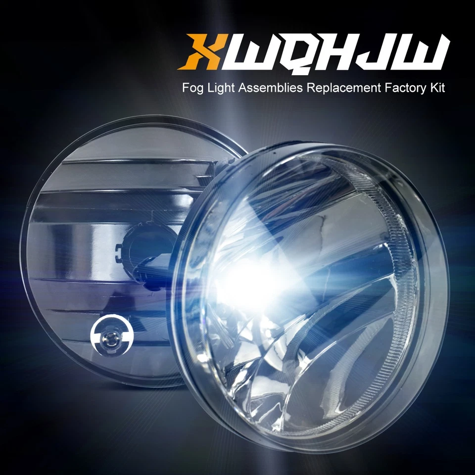 Front LED Fog Lights For 2007 2008 2009 2010 2012 2013 GMC Sierra 1500 2500 3500 — 第 1/4 张图片