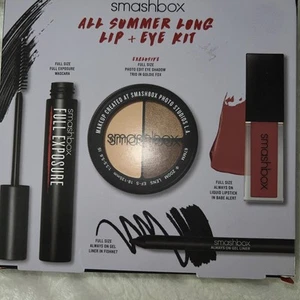 Smashbox All Summer Long Lip & Eye 4 pc Kit Limited Edition New with Box - Picture 1 of 4