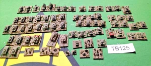 WWII GHQ Micro Armour German Panzer Battlegroup 6mm scale 69 Bases(TB125) - Picture 1 of 7