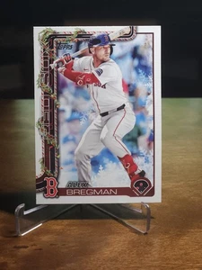 2025 Topps Holiday - Alex Bregman #H154 - Picture 1 of 2