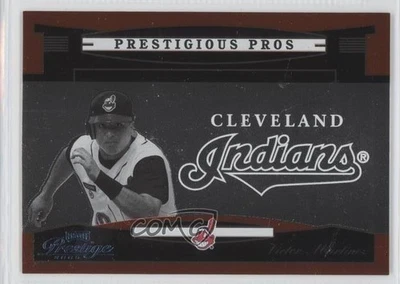 2005 Playoff Prestige Prestigious Pros Orange /500 Victor Martinez #PP-41 - Image 1 of 2