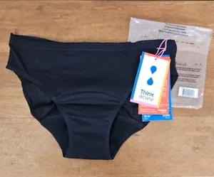 Ropa Interior Thinx BTWN Período Adolescente, Negra, Talla 15-16, Súper Absorbente, NUEVA - Imagen 1 de 1
