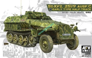 1/35 Scale SD.Kfz 251/9 AUSF.C Half Track AFV Club - AF35251 - Bild 1 von 1