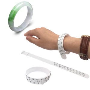 Bracelet sizer plastic wristband measuring tool bangle jewelry making gauge h*oa - Picture 1 of 7