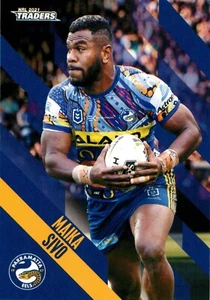 2021 PARRAMATTA EELS NRL Card MAIKA SIVO Traders - Picture 1 of 2