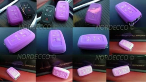 QUALITY SILICONE 5 BUTTON SMART KEYFOB PROTECTOR CASE RANGE ROVER DISCOVERY L322 - Picture 1 of 1