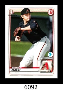1-2020 BOWMAN DRAFT FIRST EDITION BRANDON PFAADT D'BACKS CARD#BD-171 QTY - Picture 1 of 2