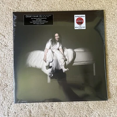 Billie Eilish - When We All Fall Asleep, Where Do We Go? Vinyl LP Record Glow - Image 1 of 2