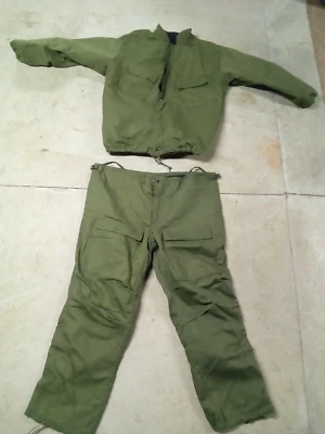 SEALED NOS USGI NBC MOPP Chemical Protective Suit Small Nuclear CBRN - Image 1 of 2