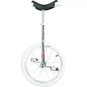 QU-AX Einrad OnlyOne Indoor 20" Verchromt Alufelge Weiß Kunstrad Monowheel Rad - Bild 1 von 1