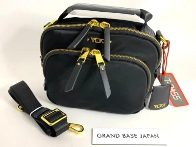 TUMI Voyageur Troy Shoulder Bag Crossbody Nylon Black Lightweight New Outlet - Image 1 of 4