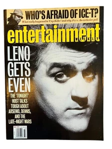 Vtg Entertainment Weekly Aug 14 1992 Jay Leno Ice-T - Picture 1 of 7