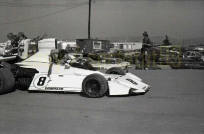 Carlos Pace #8 Brabham - 1974 US Grand Prix Watkins Glen - Vintage Race Negative - Image 1 of 2