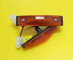 FOR TOYOTA COROLLA KE70 AMBER FRONT GUARD SIDE INDICATOR LIGHTS Ke72 Te71 Te72 - Picture 1 of 4